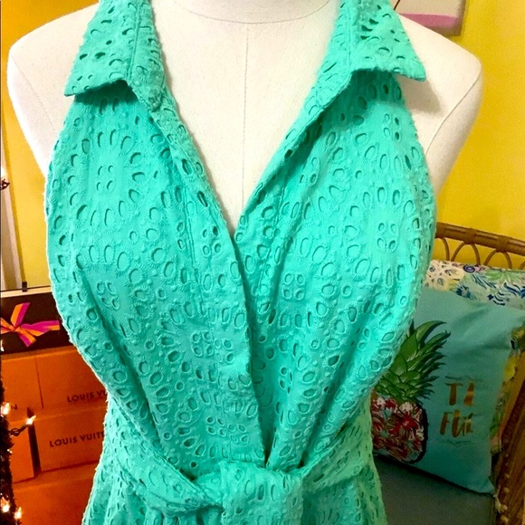 Lilly Pulitzer NWT Chrisella MIDI Shirtdress Beach Paradise Size 4,8 - Picture 6 of 13